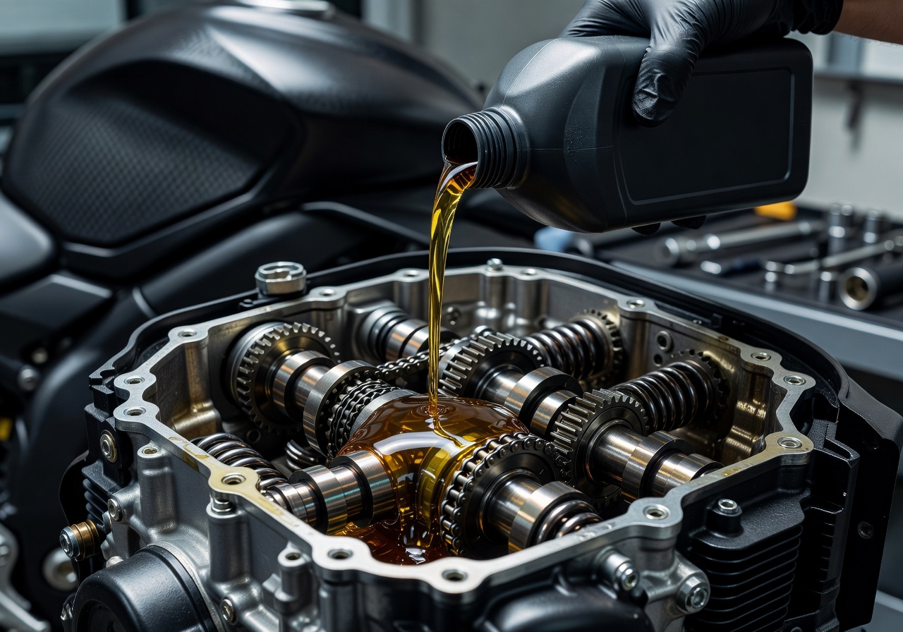 Motorcycle tools and chain mechanics